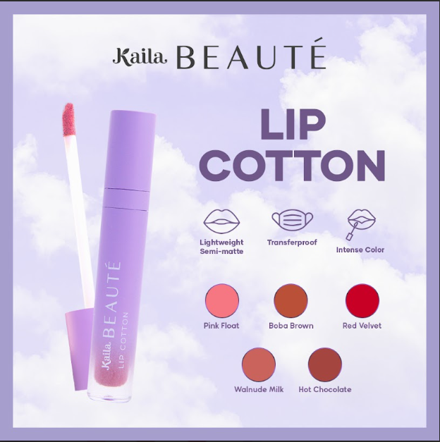 Kaila Beauté Lip Cotton - Red Velvet